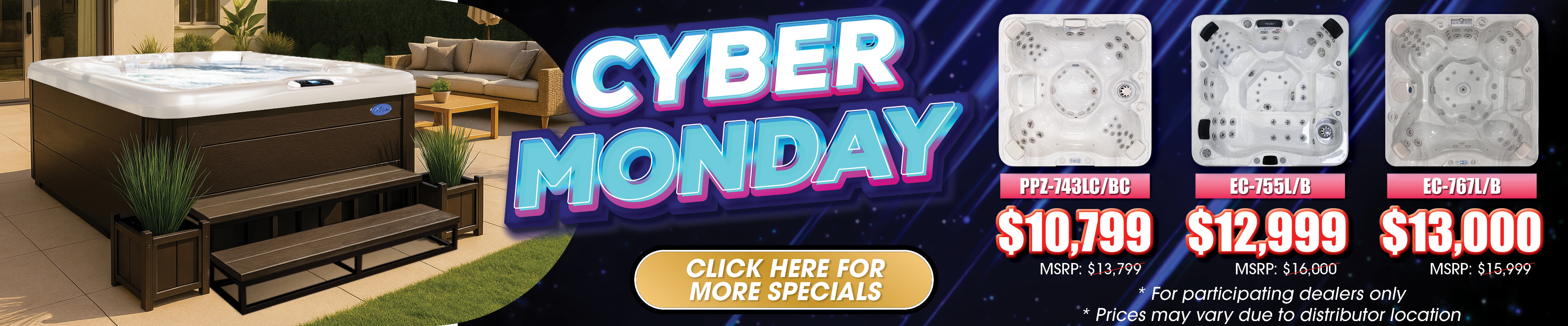 Calspas hot tub being used in a family setting - Dubuque